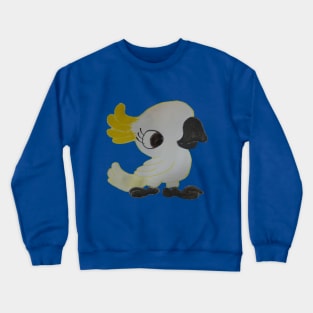 Yellow-crested Cockatoo Crewneck Sweatshirt